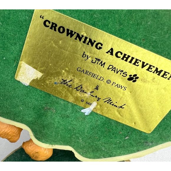 Jim Davies Garfield Odie comic books figurines Vintage Danbury Mint collectible - Picture 13 of 13